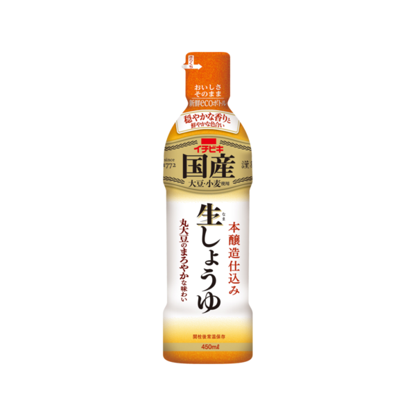 国産生しょうゆ　450ml