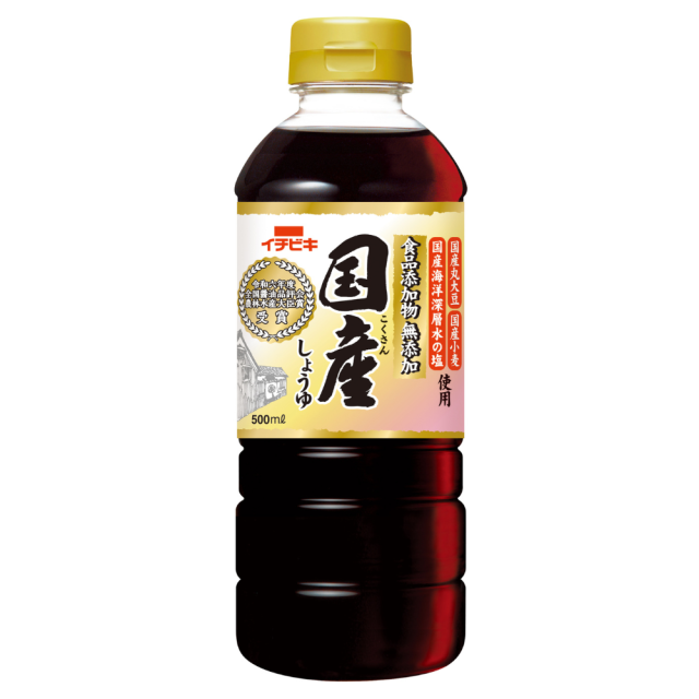 無添加国産しょうゆ　500ml