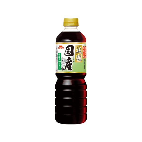 減塩国産しょうゆ　750ml