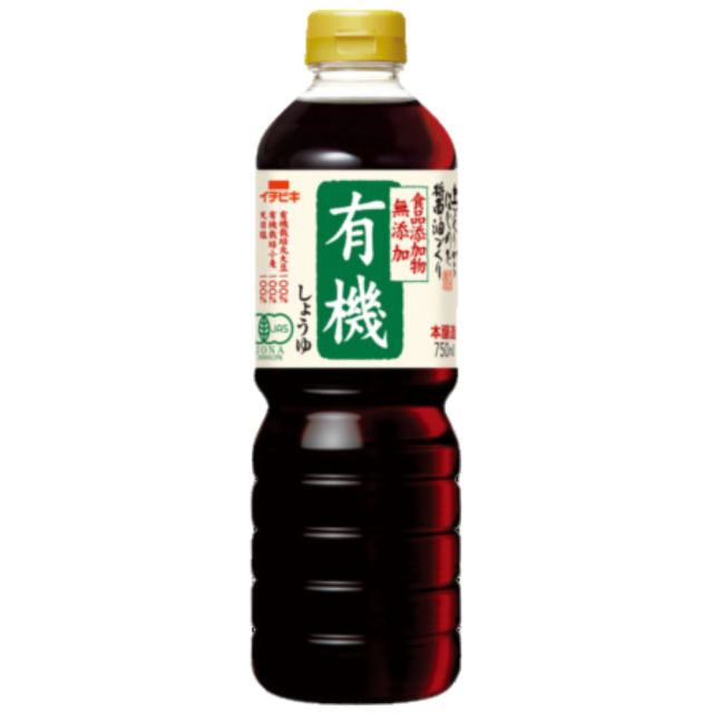 無添加有機しょうゆ　750ml