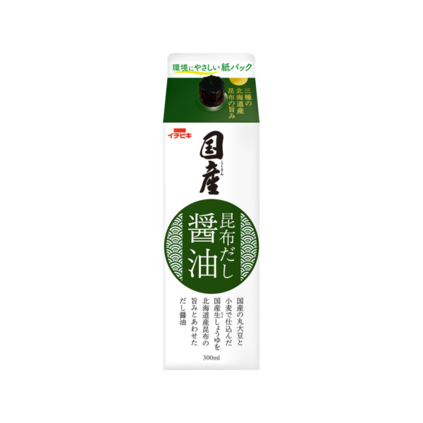国産昆布だし醤油 300ml