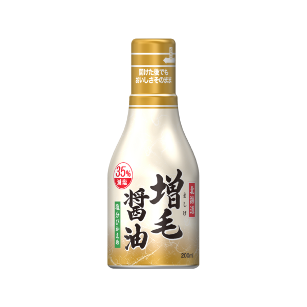 増毛醤油　塩分ひかえめ　200ｍl