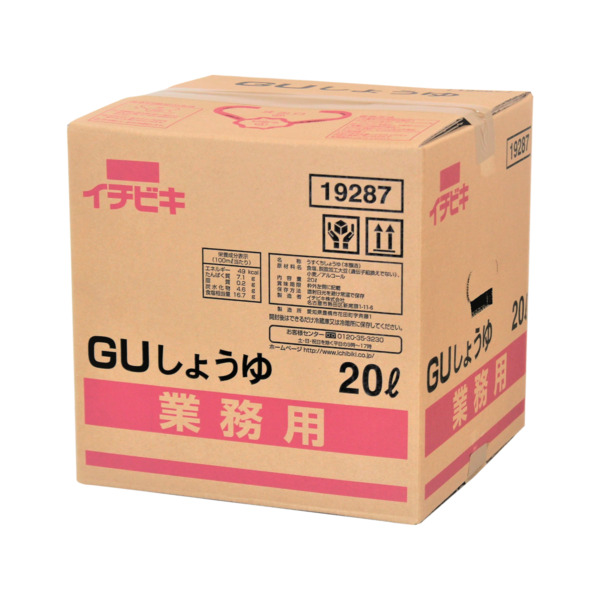 ＧＵしょうゆ　　２０Ｌポリタンク