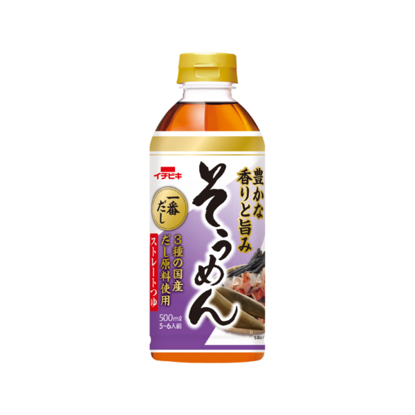 ストレートそうめんつゆ　(500ml)