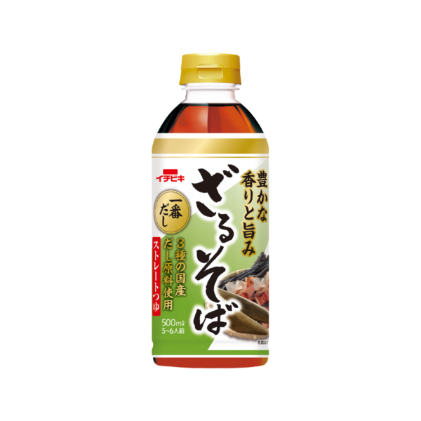 ストレートざるそばつゆ　(500ml)