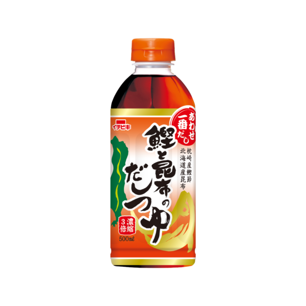 鰹と昆布のだしつゆ　500ml