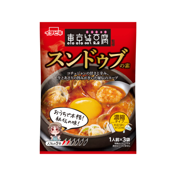 東京純豆腐監修スンドゥブの素 1人前×3入