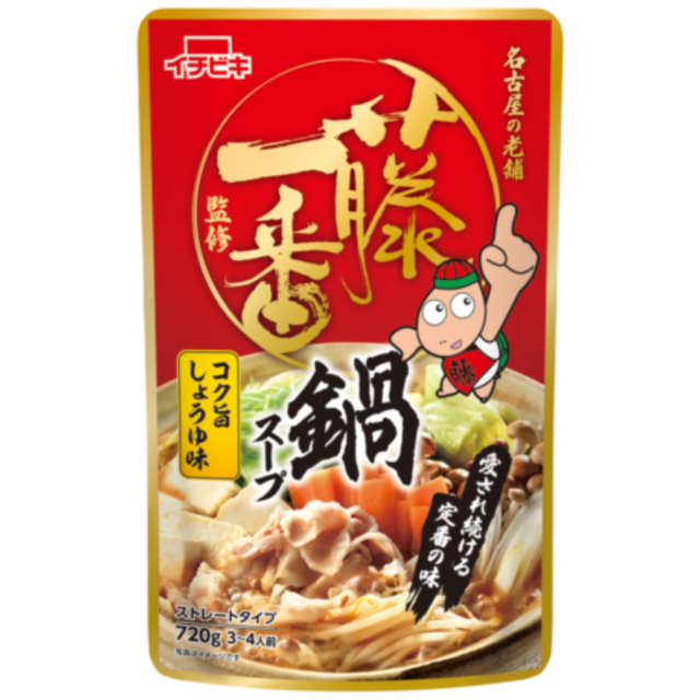 ストレート藤一番監修鍋スープ コク旨しょうゆ味 720g