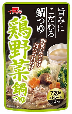 鶏野菜鍋つゆ　720g