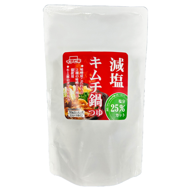 ストレート減塩キムチつゆ （720g）