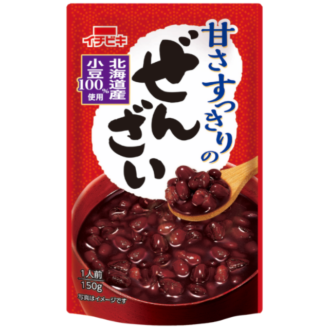 甘さすっきりのぜんざい　150g