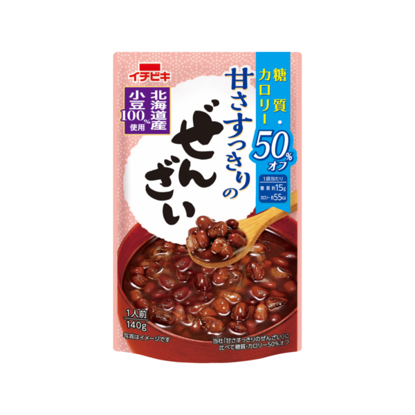 甘さすっきりの糖質カロリー50％オフぜんざい　140ｇ