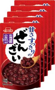 甘さすっきりのぜんざい 5個セット