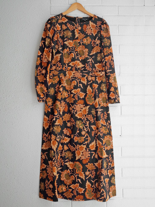 Soeur スール コットンボタニカル柄クラシックワンピース Otti オッティ パリやイタリア ベルギーのレディースインポートセレクトショップ