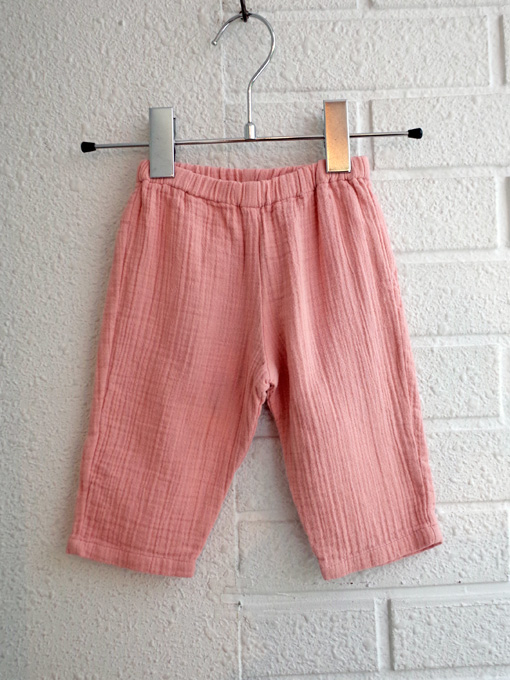 BONTON　フランス子供服　ダブルガーゼパンツ