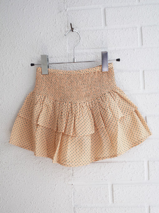 emile et ida kids　エミールエイダ　ガールズ　ドットプリントティアードスカート