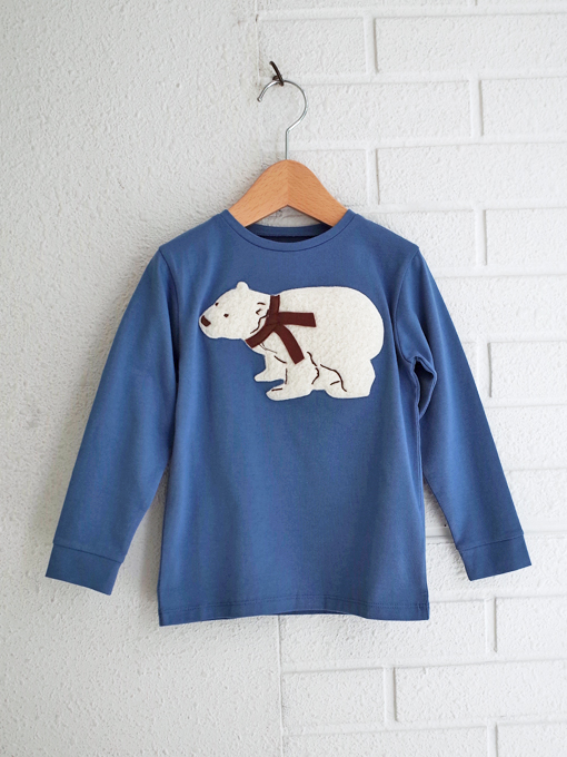 Malvi&Co.　シロクマ長袖Tシャツ