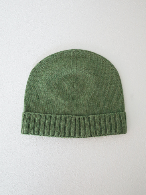 DORE DORE　カシミア混ウールニットキャップ