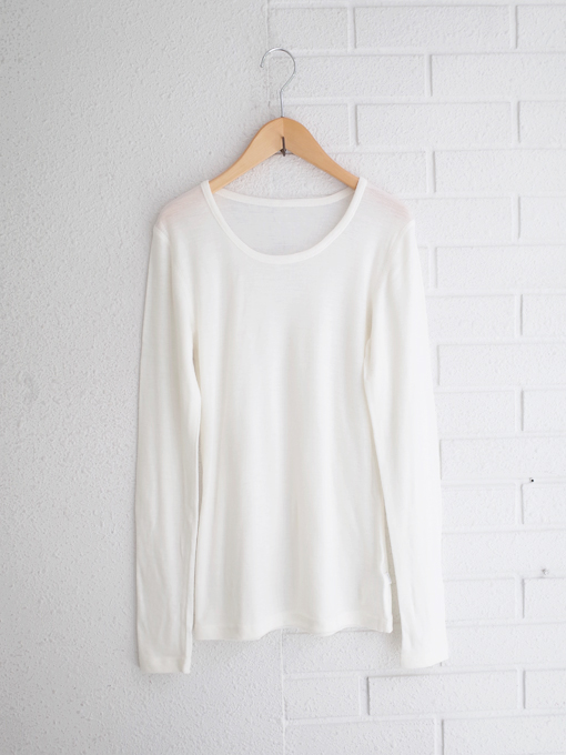 joha　メリノウール長袖インナー