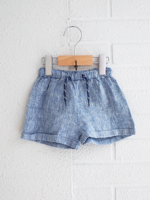 ARSENE ET LES PIPELETTES　アルセヌ エ レ ピプレット　リネンショートパンツ