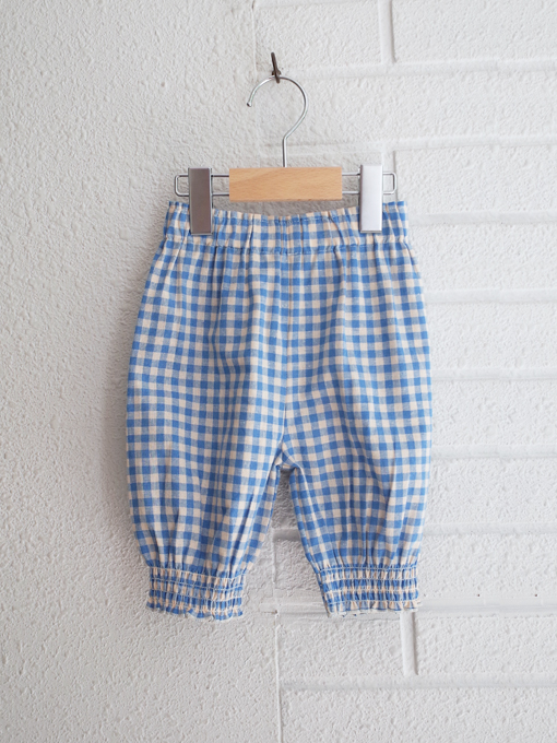 emile et ida kids　エミールエイダ　ギンガムチェックパンツ