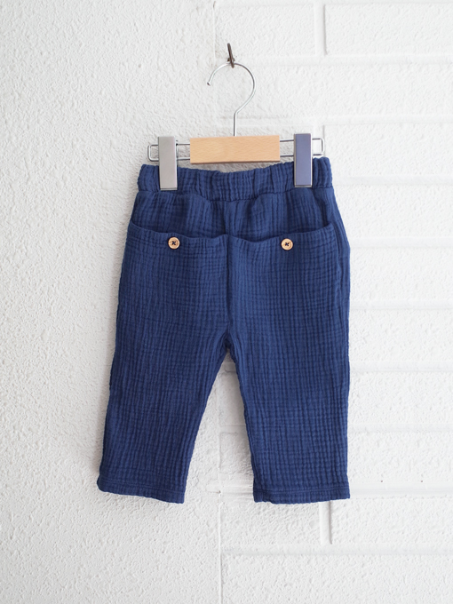 emile et ida kids　エミールエイダ　ダブルガーゼパンツ
