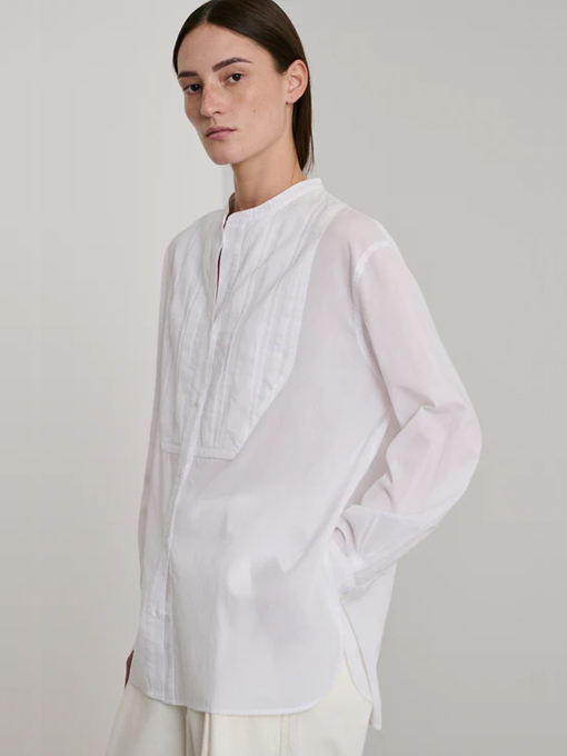 soeur　ELEANORE　レディース　タック入りブラウス