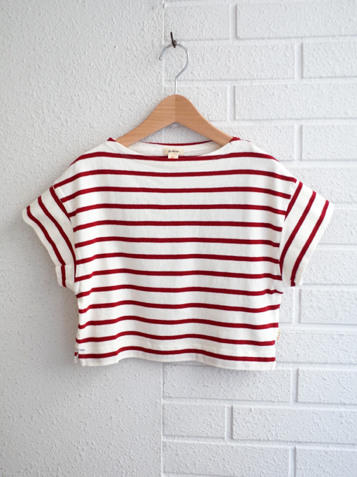 bellerose kids　ベルローズキッズ　ワイドクロップドTシャツ