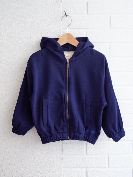 bellerose kids　ベルローズキッズ　ジップアップフードパーカー
