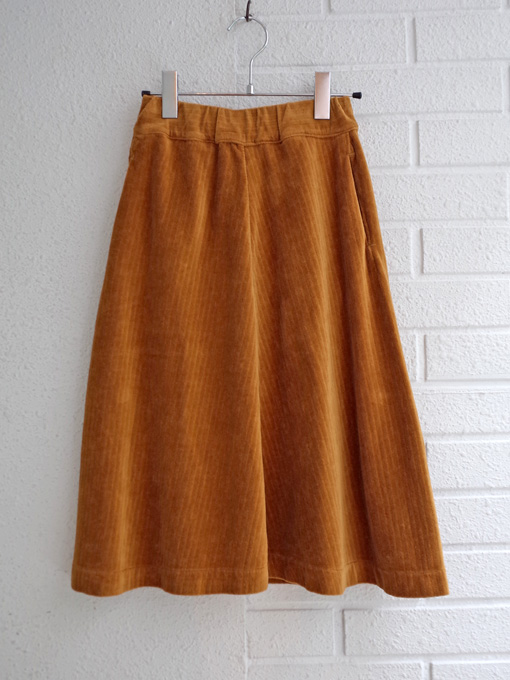 bellerose kids ベルローズキッズ　ガールズ　コットンベロアフレアスカート