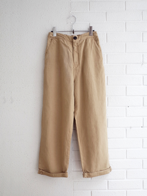 bellerose woman　PASOP　レディース　リネン混ロングパンツ