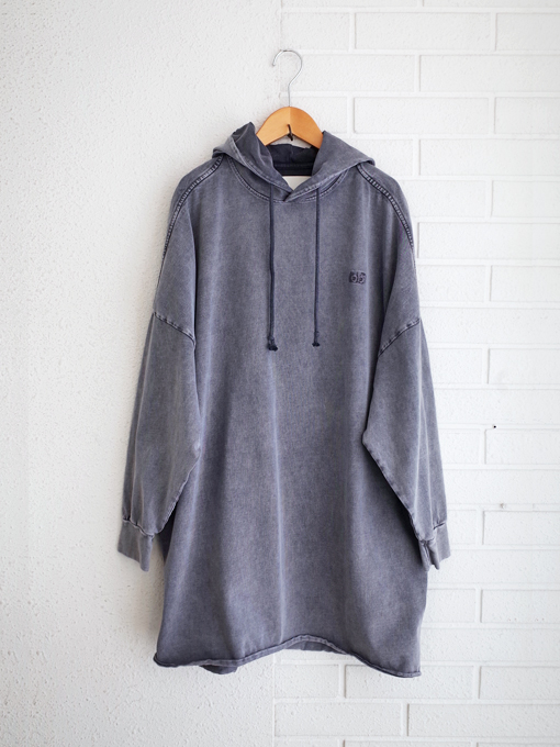 bellerose woman　Fiid sweatshirt dress　レディース　フードスウェットワンピース