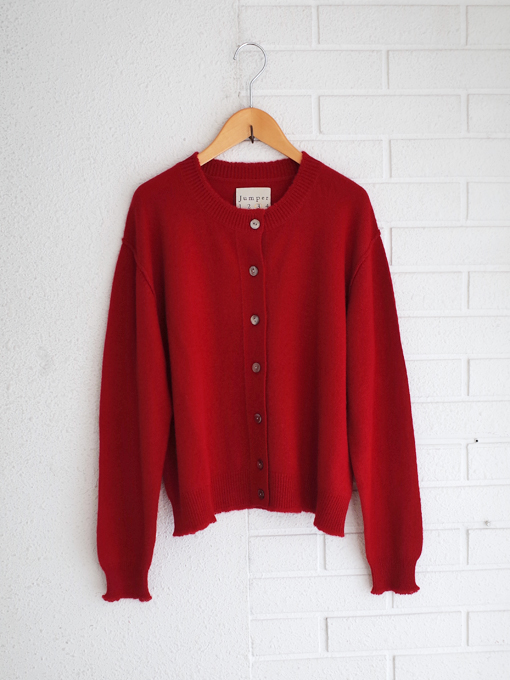 カシミアニットカーディガンJumper1234　Cashmere Distressed Cardigan