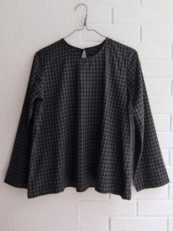 le vestiaire de jeanne VDJ Uniform Long sleeves blouse, gingham