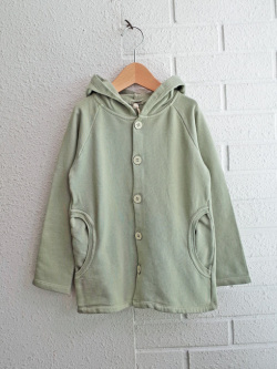 GOLD　フードスウェットジャケット・オーガニックコットン