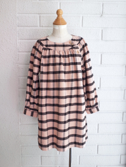 BONTON　コットンネルワンピース