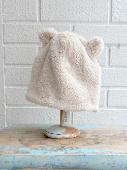 耳付きボアキャップ　ベビー帽子　フランス子供服　ARSENE ET LES PIPELETTES　アルセヌ エ レ ピプレット