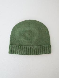 DORE DORE　カシミア混ウールニットキャップ