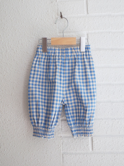 emile et ida kids　エミールエイダ　ギンガムチェックパンツ