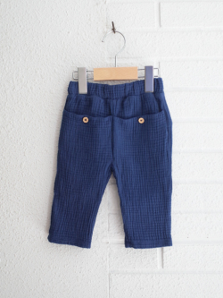 emile et ida kids　エミールエイダ　ダブルガーゼパンツ