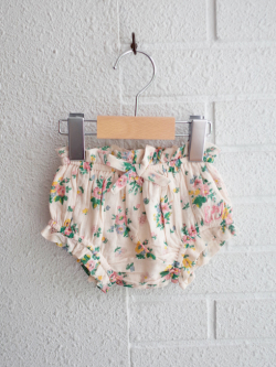 emile et ida　Pink spring bloomer　フラワープリントブルマ