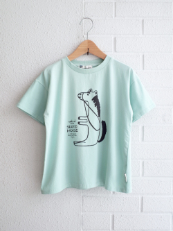 weekend house kids.　Seated horse t-shirt　プリントＴシャツ