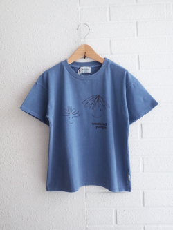 weekend house kids.　Happy faces t-shirt　プリントＴシャツ