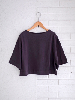 SOEUR　パリ大人服　DAVINA　クロップドジャージートップス