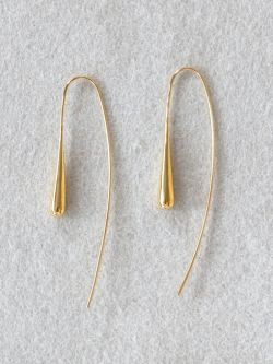 ピアス　SOEUR　GOUTTE LINE 　 HUGGIE EARRINGS