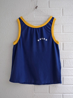 bellerose kids　ベルローズキッズ　ガールズ　コットンメッシュタンクトップ