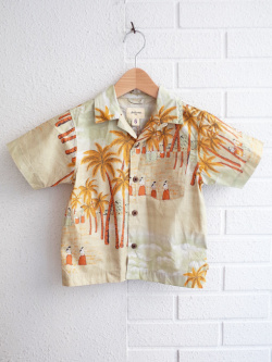 bellerose kids　ベルローズキッズ　アロハシャツ