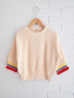 bellerose kids　ベルローズキッズ　ガールズコットンニットセーター