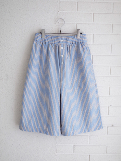 bellerose woman GEENA　ストライプバミューダパンツ