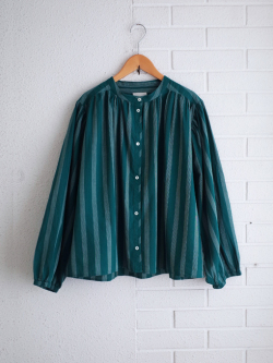 bellerose woman CHERRY　ストライプブラウス